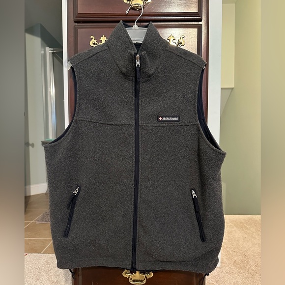 Vintage 90’s Abercrombie & Fitch Reversible Vest - Picture 1 of 12